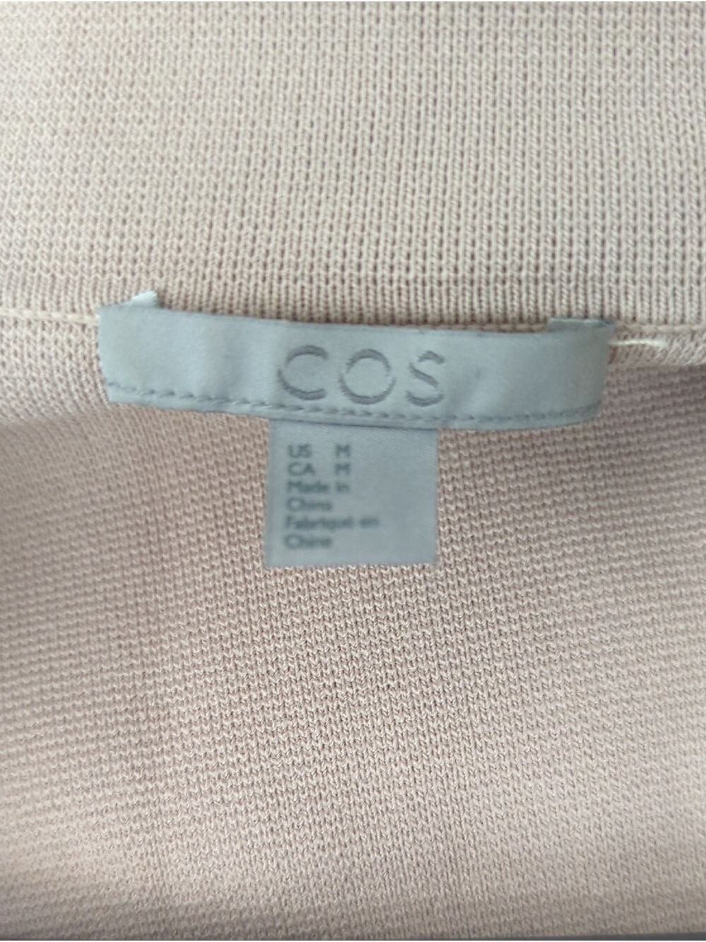 COS Long Structured-Knit Jacket - Picture 9 of 11